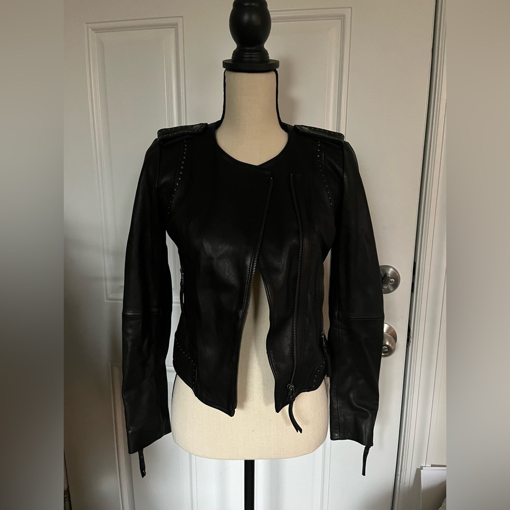 Joie leather jacket!